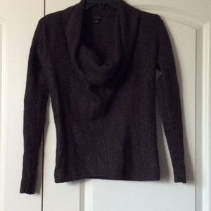 Dark grey cowl neck sweater